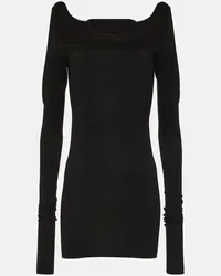 Rick Owens Top in jersey Nero