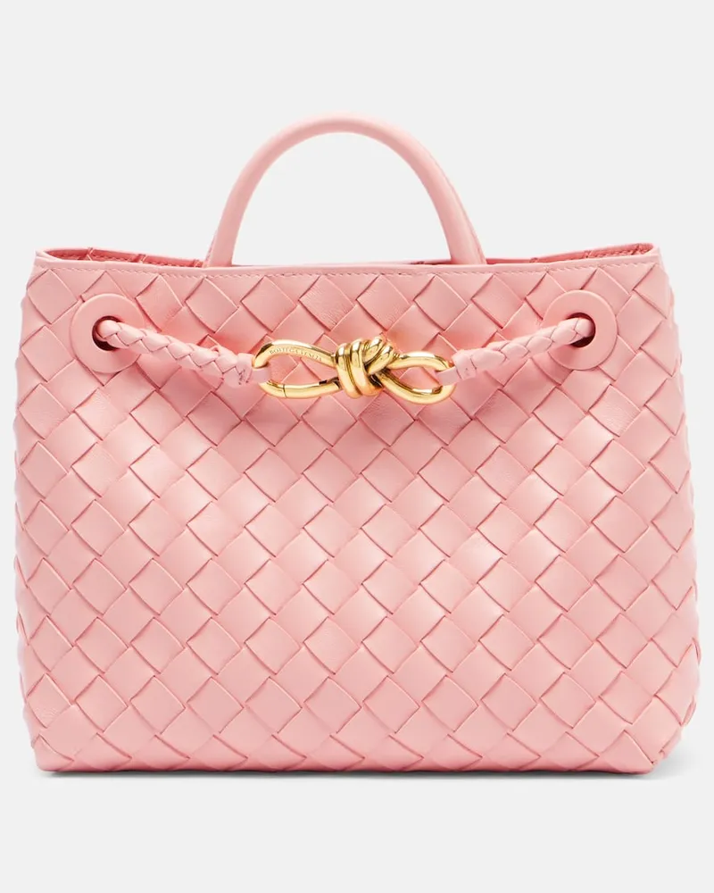 Bottega Veneta Borsa Andiamo Small in pelle Rosa