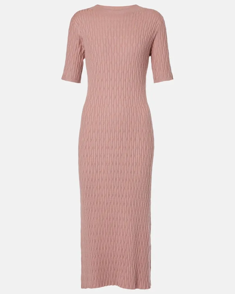 Varley Abito midi Fara Rosa