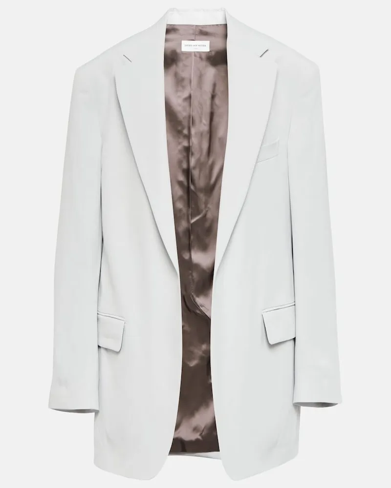 Dries van Noten Blazer oversize Bianco
