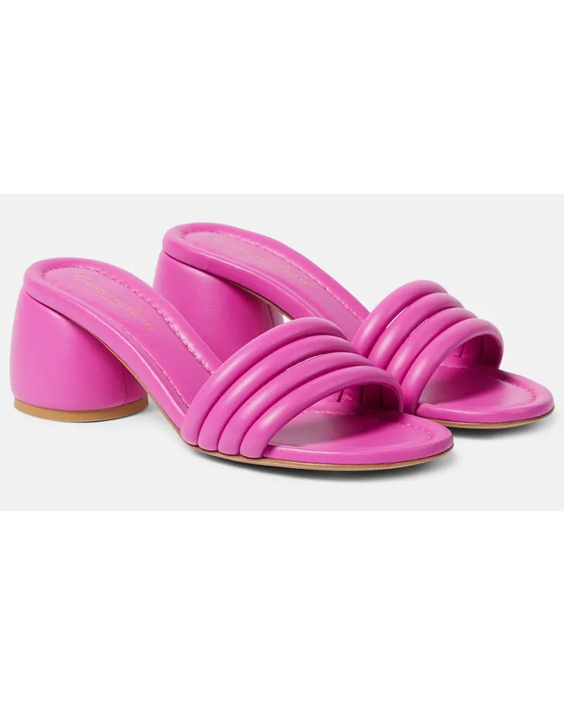 Gianvito Rossi Sandali Malou in pelle Rosa
