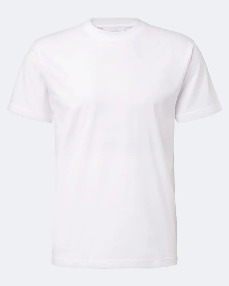 Prada Set di tre T-shirt in jersey di cotone Bianco