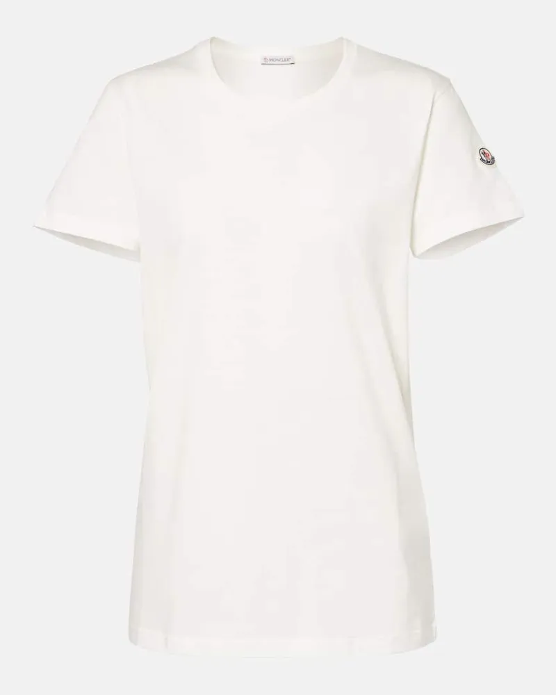Moncler T-shirt in cotone Bianco