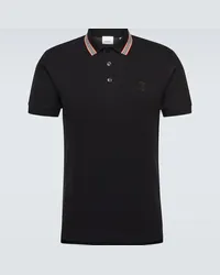 Burberry Polo in cotone Nero