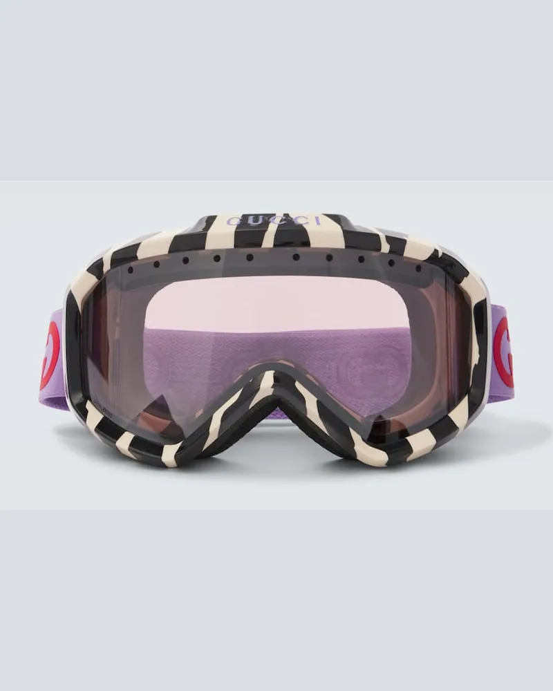 Gucci Mascherina da sci Viola