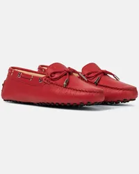 TOD'S Mocassini Gommino in pelle Rosso