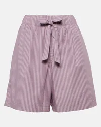 Birkenstock x Tekla - Shorts pigiama in cotone Viola