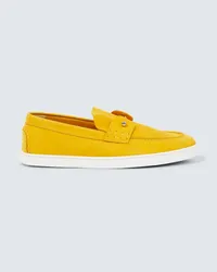 Christian Louboutin Mocassini Chambeliboat in pelle Giallo