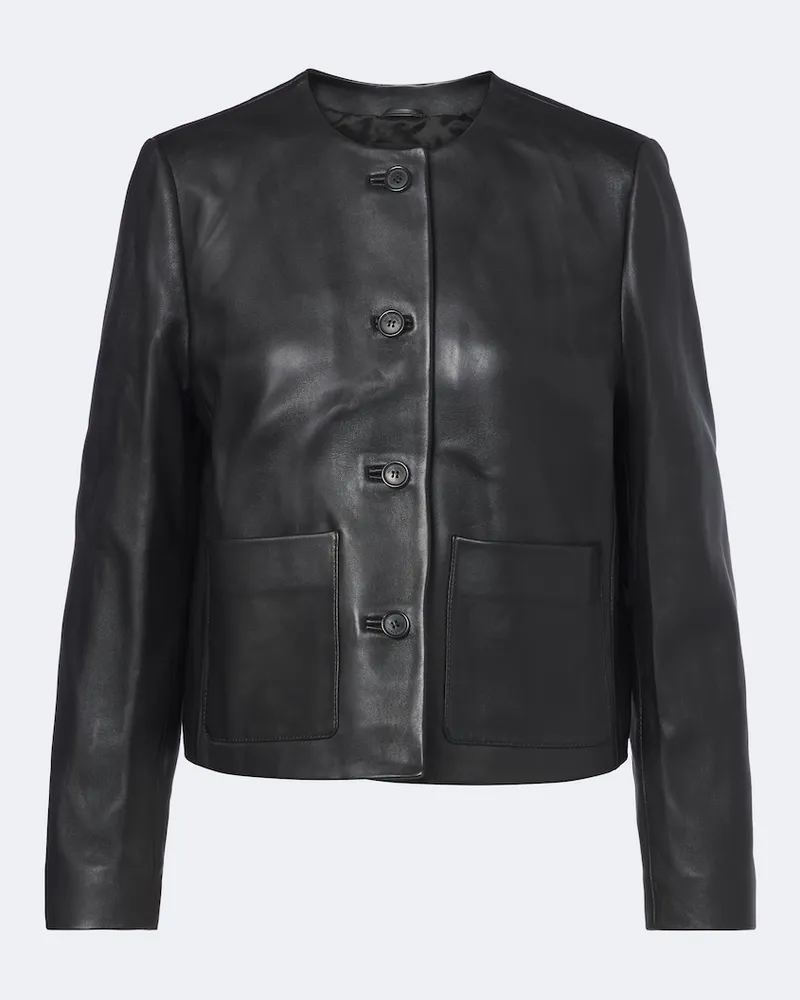 Nili Lotan Giacca Ophelie in pelle Nero
