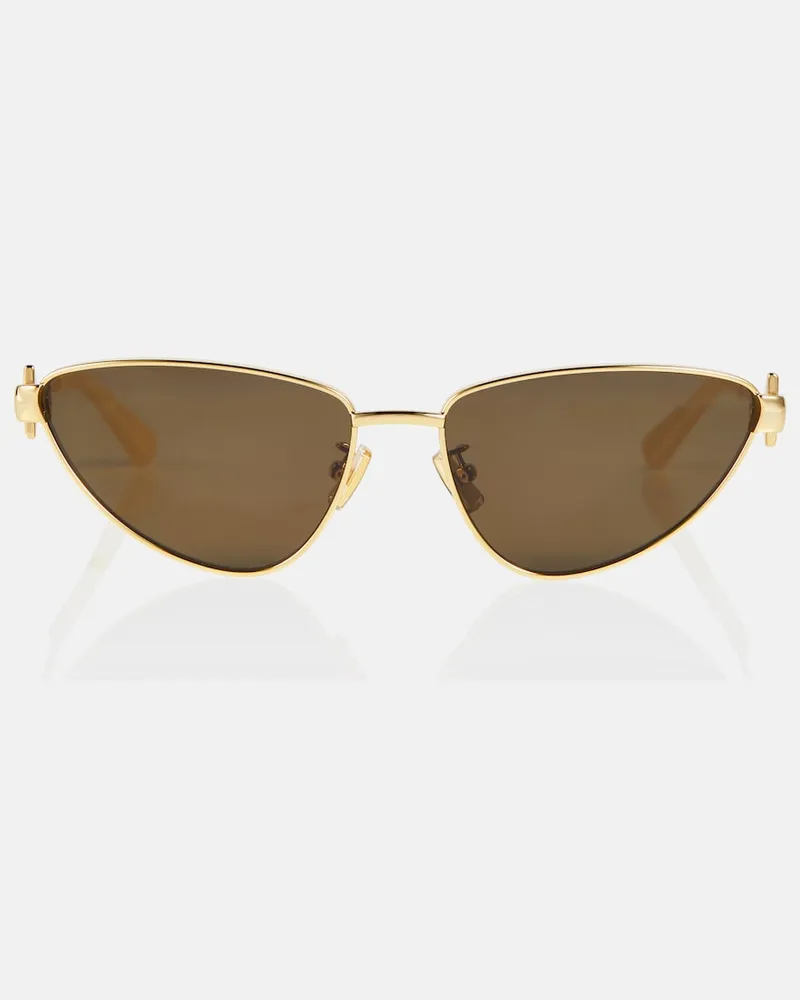 Bottega Veneta Occhiali da sole cat-eye Turn Marrone