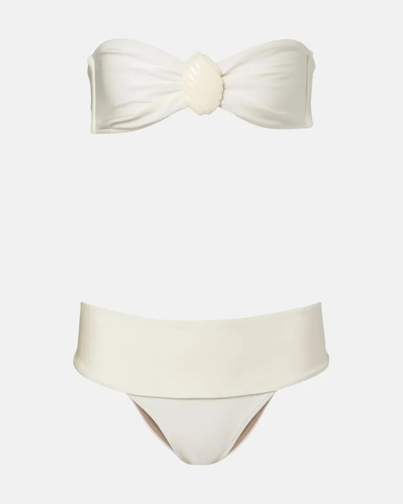 Adriana Degreas Bikini a fascia Bianco
