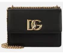 Dolce & Gabbana Borsa a tracolla 3.5 Small in pelle Nero