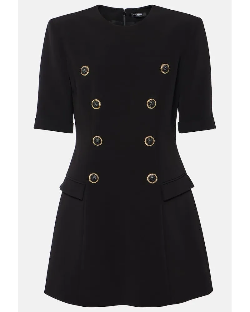 Balmain Miniabito in crÃªpe Nero