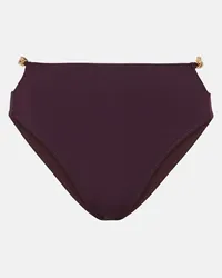 Stella McCartney Slip bikini con catena Rosso