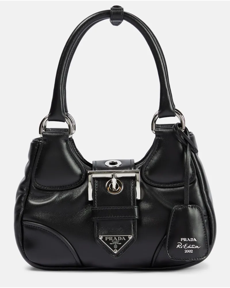 Prada Borsa a spalla Moon Small in pelle Nero