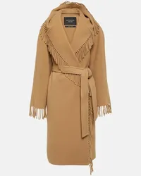 Balenciaga Cappotto in lana Beige