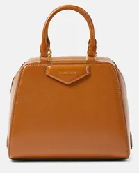 Givenchy Borsa Antigona Cube Mini in pelle Marrone