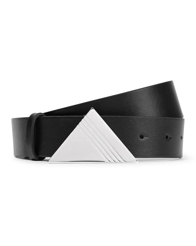 ATTICO Cintura in pelle Nero