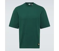 Burberry T-shirt in jersey di cotone Verde