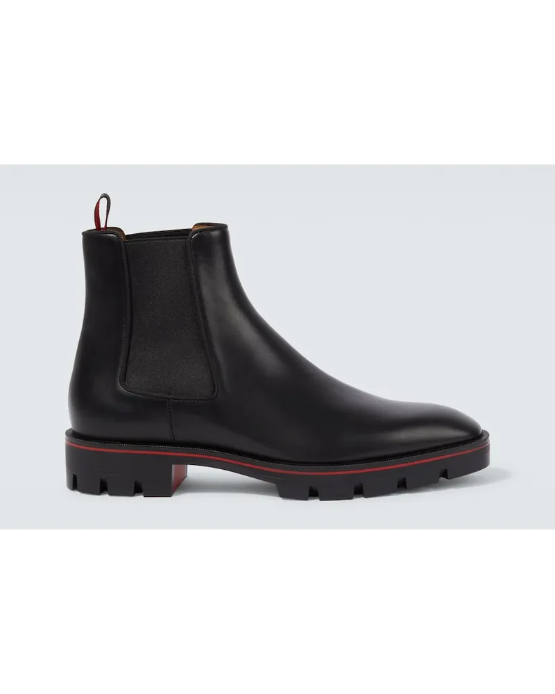 Christian Louboutin Stivaletti Alpinosol in pelle Nero