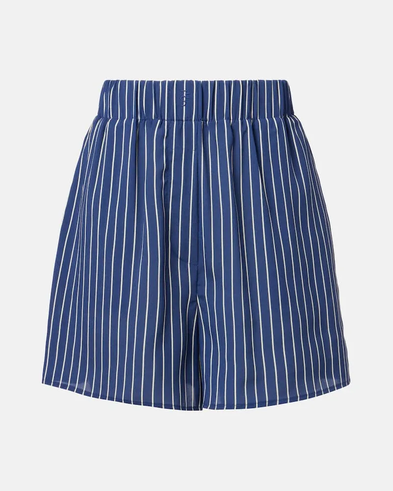 FRANKIE Shop Shorts Lui a righe Blu