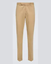 Ralph Lauren Pantaloni regular in misto cotone Beige