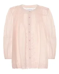 Velvet Camicia Catherine in misto cotone Rosa