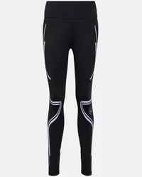 adidas Leggings TruePace a vita alta Nero