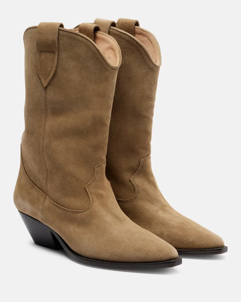 Isabel Marant Stivali texani Duerto 40 in suede Beige