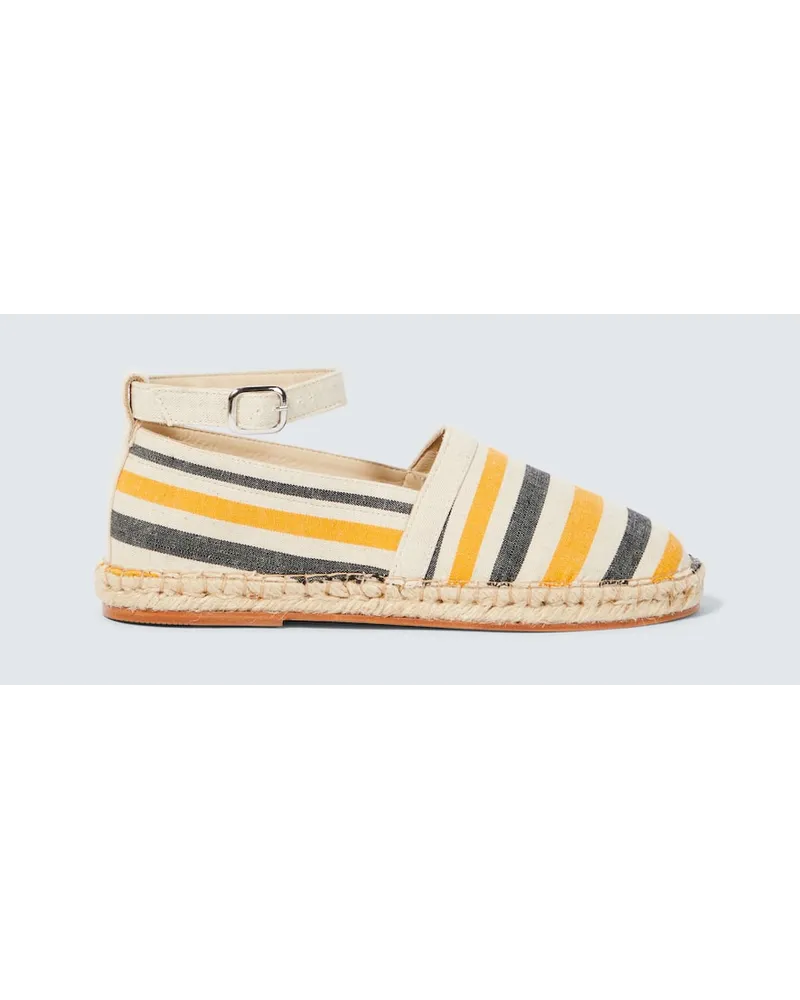 BODE Espadrillas Namesake a righe Multicolore