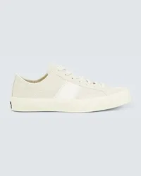 Tom Ford Sneakers Cambridge in suede Bianco