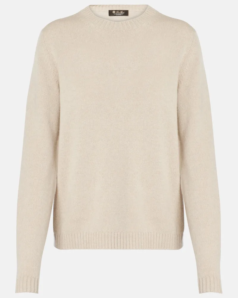 Loro Piana Pullover Parksville in cashmere Beige