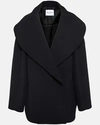 Alaïa Alaïa Cappotto Cocoon in lana vergine Nero