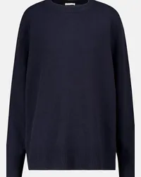 The Row Pullover Sibem in lana e cashmere Blu