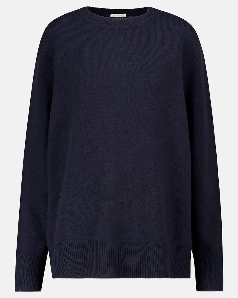 The Row Pullover Sibem in lana e cashmere Blu