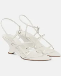 Gia Borghini Pumps con zeppa Gia 26 in pelle Bianco