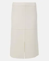 Lisa Yang Gonna midi Jenna in cashmere Bianco