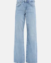 7 for all mankind Jeans regular Tess Trouser a vita alta Blu