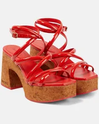 Jimmy Choo Sandali Cecelia 95 in pelle Rosso