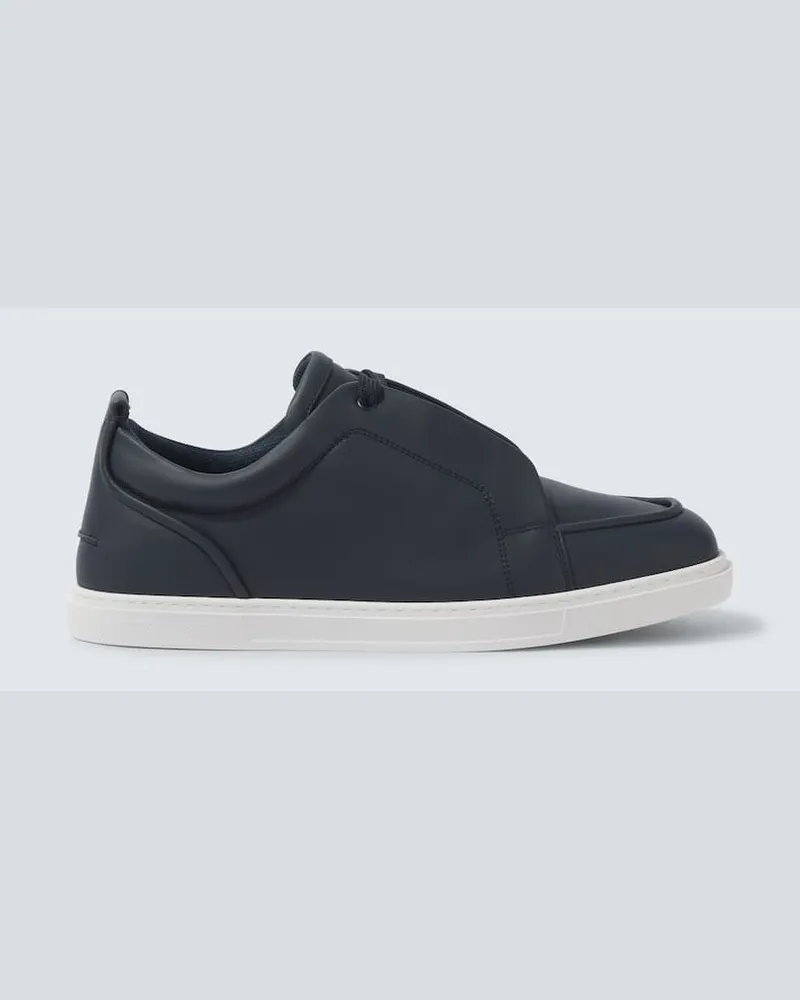 Christian Louboutin Sneakers Jimmy in pelle Blu