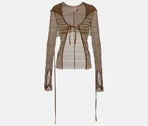 x KNWLS - Cardigan in crochet