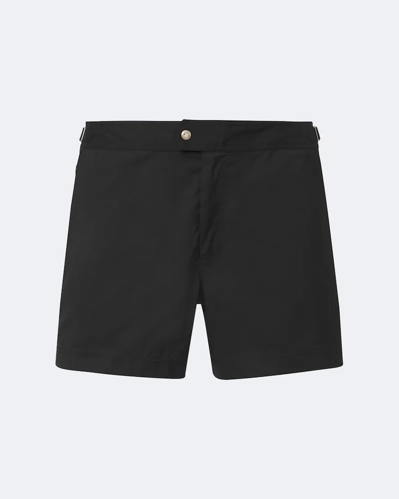 Tom Ford Costume da bagno in popeline tecnico Nero