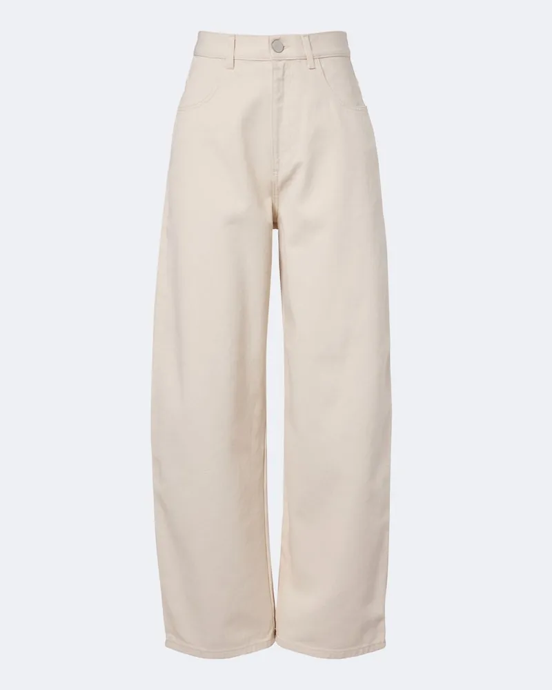 Róhe Róhe Jeans Berber barrel Bianco