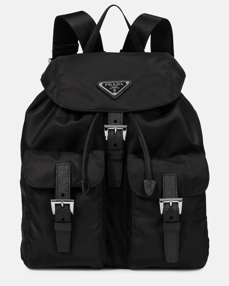 Prada Zaino Small in nylon Nero