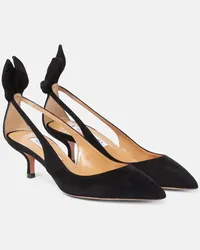 Aquazzura Pumps Bow Tie 50 in suede Nero