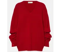 Tory Burch Pullover in misto lana Rosso