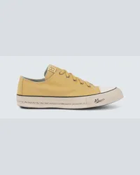 Visvim Sneakers Skagway L.T in canvas Giallo