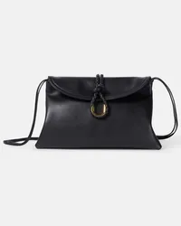 Bottega Veneta Borsa a tracolla Liberta Medium in pelle Nero