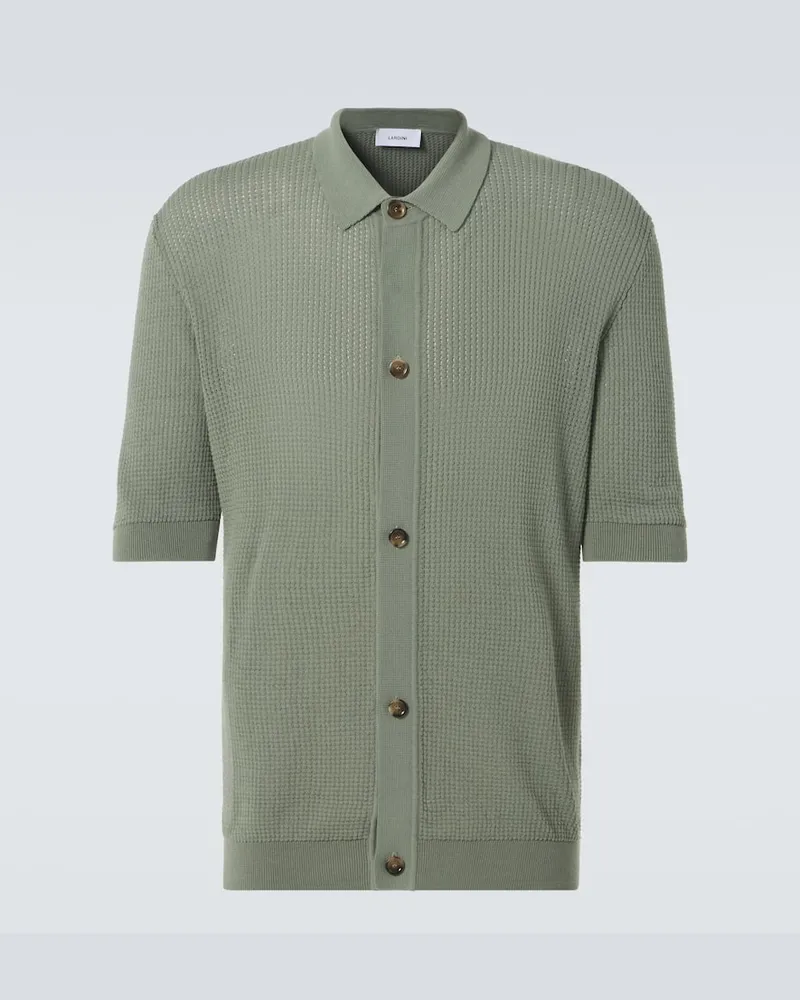 LARDINI Polo in cotone Verde