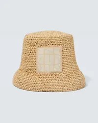 Jacquemus Cappello da pescatore Le bob Ficiu Beige